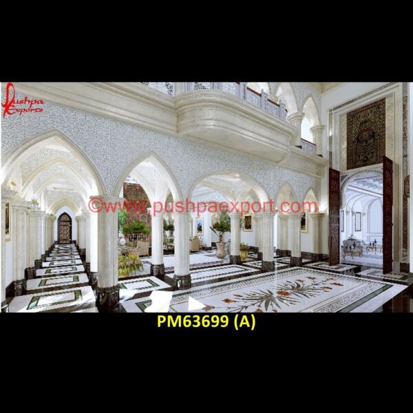 White Marble Arch With Pillar PM63699 (A) japanese stone pillar,jodhpur stone pillar design,large stone columns,large stone pillars,limestone gate pillars,making stone columns,marble column pillars,marble gate pillar,marbl.jpg