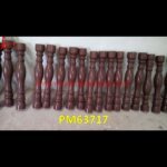 Red Granite Railing Pillars