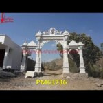 Arch Entrance Of White Marble