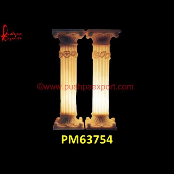 Backlit White Marble Pillar PM63754 granite stone pillars,greek marble columns,green marble pillar,grey stone pillars,half stone pillars,italian marble pillar design,japanese stone pillar,jodhpur stone pillar design,.jpg