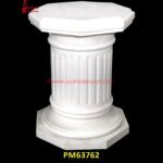 White Stone Wall Column