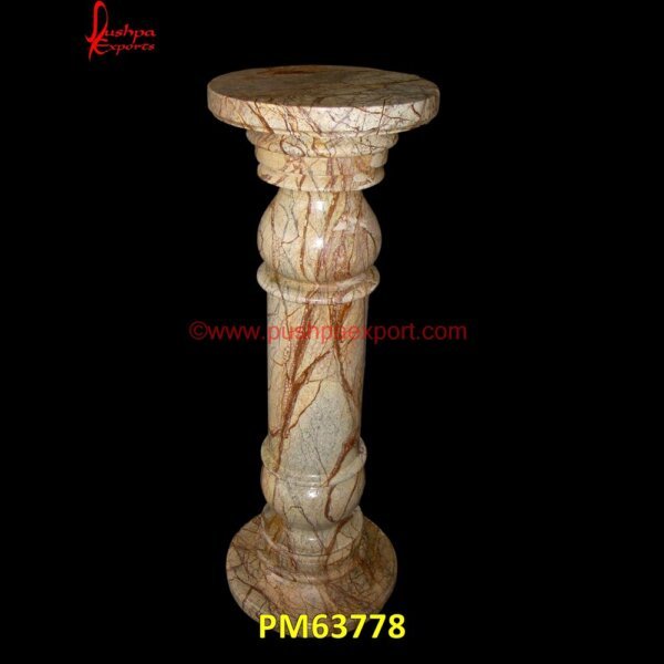 Italian Marble Stone Round Pillar PM63778 patio stone pillars,porch stone pillars,round stone columns,round stone pillars,sandstone columns,sandstone gate pillars,slate stone pillars,stone entrance columns,stone entrance p.jpg