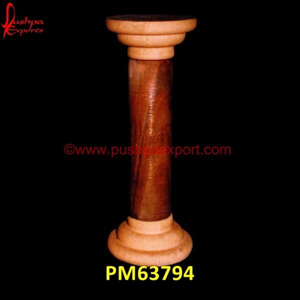 Round Sandstone Column PM63794 marble pillar,natural stone pillars,sandstone pillar,stacked stone columns,stacked stone pillars,stone for pillars,stone gate pillars,stone porch columns,stone porch pillars,veneer.jpg