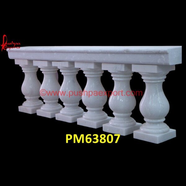 White Marble Stone Railing Pillar PM63807 black stone pillar,carved stone columns,carved stone pillars,cast stone pillars,decorative stone columns,decorative stone pillars,exterior stone pillars,front door stone pillars,ga.jpg