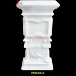 White Stone Column For Wall