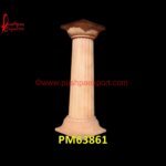 Sandstone Carved Column