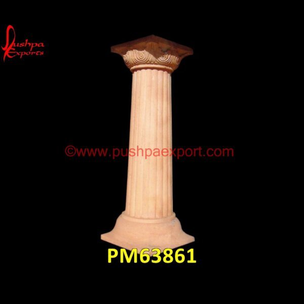 Sandstone Carved Column PM63861 stacked stone columns,stacked stone pillars,stone for pillars,stone gate pillars,stone porch columns,stone porch pillars,veneer stone columns,ancient stone pillar,black granite pil.jpg