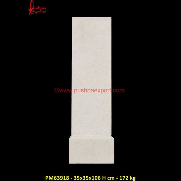 Cuboidal Column Sandstone PM63918 - 35x35x106 H cm - 172 kg sandstone pillar,stacked stone columns,stacked stone pillars,stone for pillars,stone gate pillars,stone porch columns.jpg