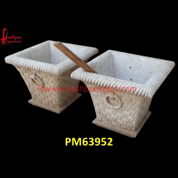 Old Finish White Marble Planter PM63952 natural stone planters,river rock planters,sandstone planters,stone bowl planter,stone flower pots,stone garden planters,stone outdoor planter,stone plant pot,stone rectangular pla.jpg