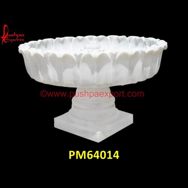 White Stone Flower Pot PM64014 square stone planters,stone flower planters,stone garden pots,stone outdoor pots,stone patio planters,stone planters indoor,stone planters large,stone urns for garden,white marble.jpg