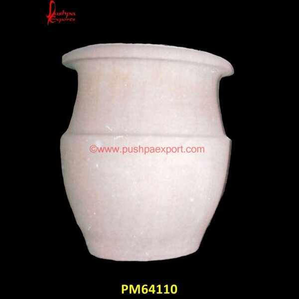 Planter In Sandstone PM64110 modern stone planters,natural stone plant pots,pink marble urn,round stone planter,small marble urn,small stone urn,square stone planters,stone flower planters,stone garden pots,st.jpg