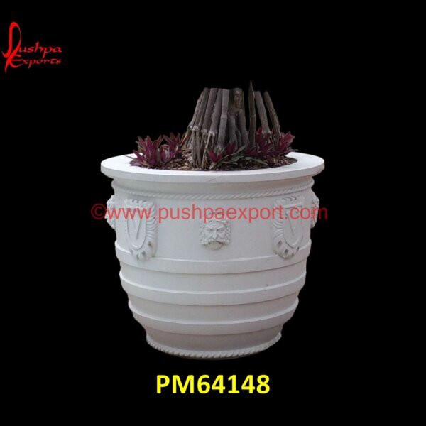 Human Face Carved Sandstone Planter PM64148 large natural stone planters,limestone planter,marble flower pot,marble planter,marble pot,natural stone planters,river rock planters,sandstone planters,stone bowl planter,stone fl.jpg