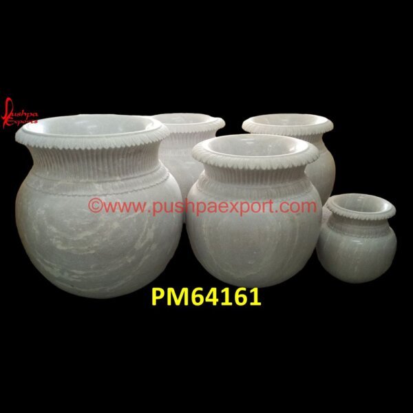 Handcarved White Marble Planter PM64161 river rock planters,sandstone planters,stone bowl planter,stone flower pots,stone garden planters,stone outdoor planter,stone plant pot,stone rectangular planter,stone urns planter.jpg