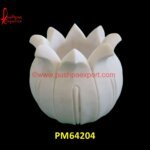 White Marble Carved Planter