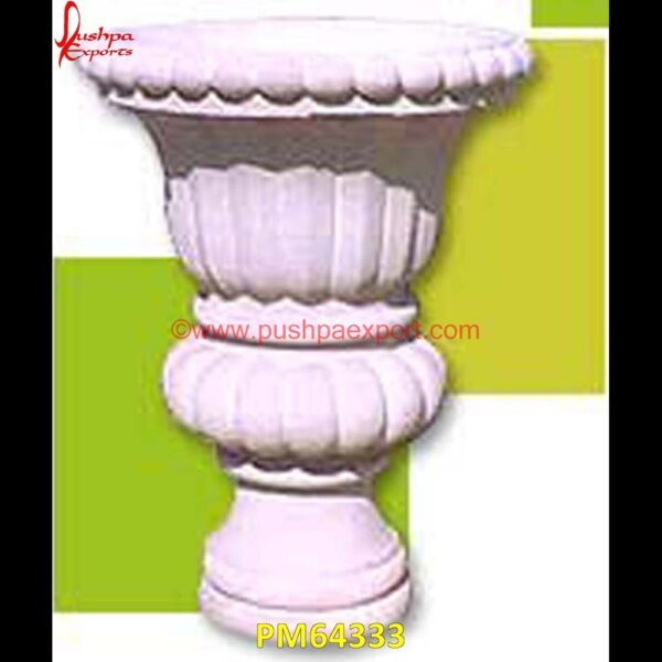 White Marble Design Carved Planter PM64333 square stone planters,stone flower planters,stone garden pots,stone outdoor pots,stone patio planters,stone planters indoor,stone planters large,stone urns for garden,white marble.jpg