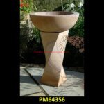 Teak Sandstone Planter