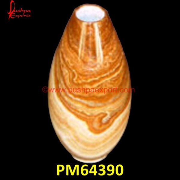 Honey Onyx Flower Pot PM64390 large stone pots,large stone urn,large white stone planters,limestone planters and pots,modern stone planters,natural stone plant pots,pink marble urn,round stone planter,small mar.jpg