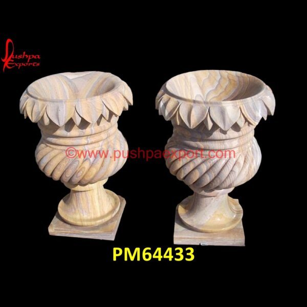 Rainbow Sandstone Frontyard Planter PM64433 sandstone planters,stone bowl planter,stone flower pots,stone garden planters,stone outdoor planter,stone plant pot,stone rectangular planter,stone urns planters,tall stone planter.jpg