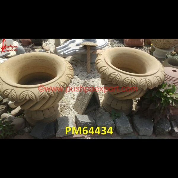 Handicraft Sandstone Frontyard Planter PM64434 stone bowl planter,stone flower pots,stone garden planters,stone outdoor planter,stone plant pot,stone rectangular planter,stone urns planters,tall stone planters,travertine plante.jpg