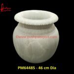 Carving White Marble Stone Planter