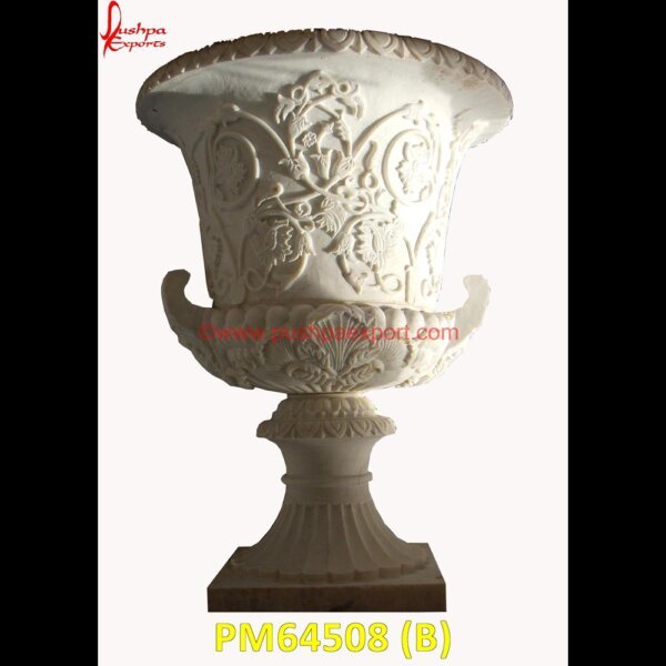 PM64508 (B) marble planter,marble pot,natural stone planters,river rock planters,sandstone planters,stone bowl planter,stone flower pots.jpg