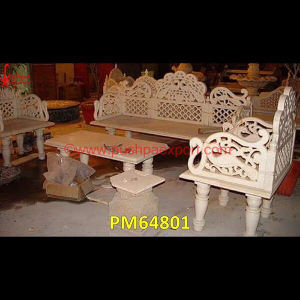 Marble Sofa Set And Table PM64801 garden bed sofa,garden couch,garden sofa furniture,gazebo sofa set,gray patio sofa,marble and glass sofa table,marble sofa,marble sofa end table,marble sofa set,marble sofa side ta.jpg