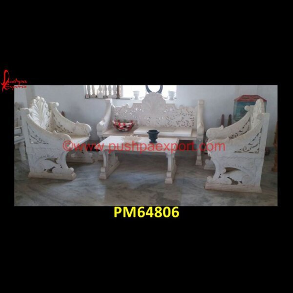 Modern White Marble Sofa Set PM64806 gray patio sofa,marble and glass sofa table,marble sofa,marble sofa end table,marble sofa set,marble sofa side table,marble table for sofa,modern garden lounge sets,modern patio co.jpg