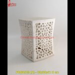 White Marble Stool For Home