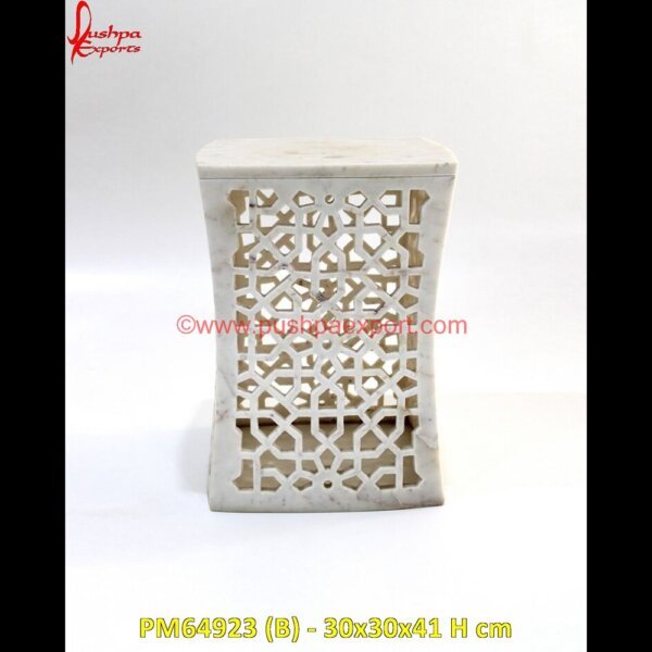 PM64923 (B) - 30x30x41 H cm marble vanity stool,stone outdoor stool,marble stool side table,black marble stool,white stone stool,marble stool.jpg