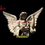 Handcarved Stone Angel Statue