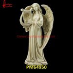 Handmade Patio Stone Angel Statue