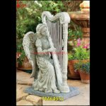 Natural Stone Angel Outdoor Statue