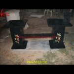 Inlay Black Marble Dining Table