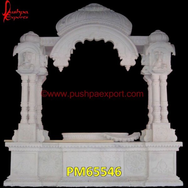 White Marble Stone Mandir PM65546 indoor marble mandir,italian marble mandir,italian marble pooja room,large marble pooja mandir for home,makrana marble mandir,makrana marble temple,makrana white marble mandir,mand.jpg