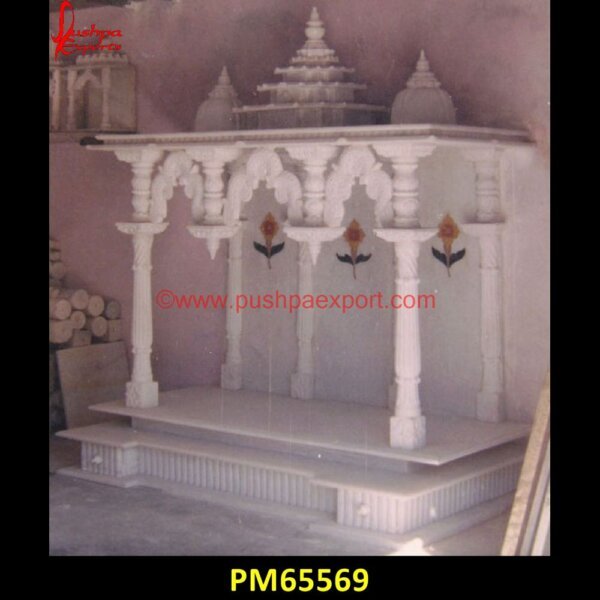 Marble Mandir For Home PM65569 marble mandir with door,marble pooja,marble pooja ghar,marble pooja mandir,marble pooja mandir with doors,marble pooja room,marble pooja temple,marble singhasan,marble stand for ma.jpg