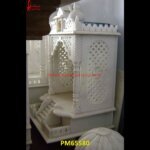 Natural White Marble Mandir For House