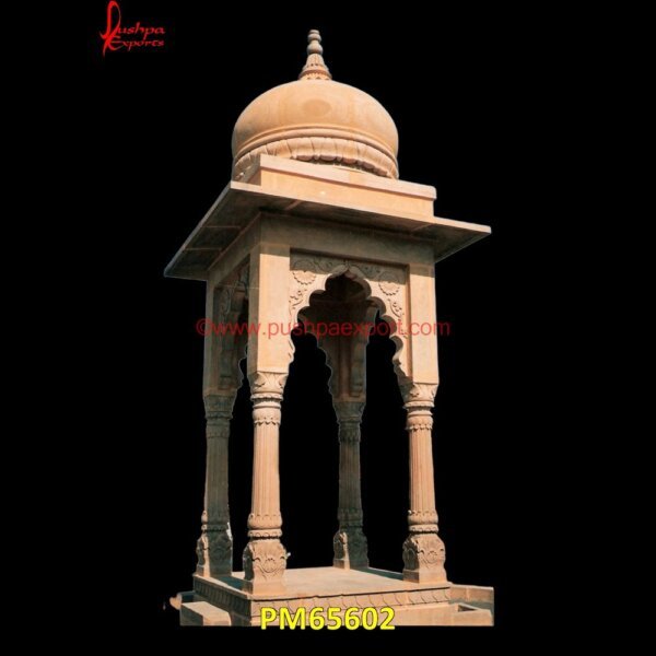 Sandstone Mandir For Home PM65602 temple pink marble,the marble temple,the stone temple,white marble home mandir,white marble mandir,white marble mandir for home,white marble pooja mandir,white marble singhasan,whi.jpg