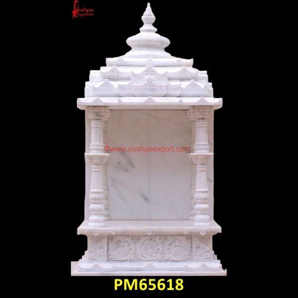 Carved White Marble Stone Pooja Temple PM65618 5 feet marble temple,best marble temple for home,big marble mandir,big marble temple,big marble temple for home,black marble temple,black stone mandir,buy marble mandir online,buy.jpg