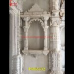 White Marble Stone Home Mandir