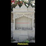 Carved Natural White Marble Stone Temple