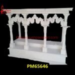 Natural White Marble Stone Pooja Mandir