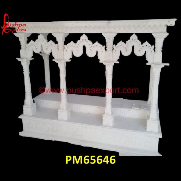 Natural White Marble Stone Pooja Mandir PM65646 marble devghar,marble god mandir,marble god room,marble hindu temple for home,marble house mandir,marble house temple,marble indian temple for home,marble mandir at home,marble man.jpg