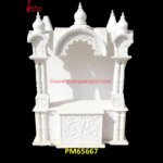 Pooja Temple Of White Marble