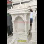 Pooja Temple Of Natural White Marble