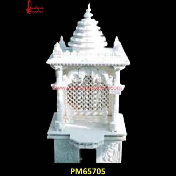 White Marble God Temple For Home PM65705 marble temple home,stone temple,5 feet marble temple,best marble temple for home,big marble mandir,big marble temple,big marble temple for home,black marble temple,black stone mand.jpg