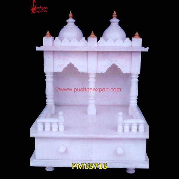 Pooja Mandir White Marble PM65716 buy marble temple for home,designer marble temple for home,hindu marble temple,home marble mandir,home temple stone,house marble temple,how to clean marble mandir,how to make marbl.jpg