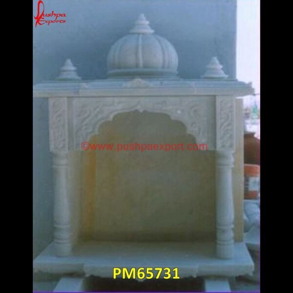 Marble Pooja Room Mandir For Home PM65731 mandir for home marble,mandir white marble,marble big temple,marble buddha temple,marble devghar,marble god mandir,marble god room,marble hindu temple for home,marble house mandir,.jpg