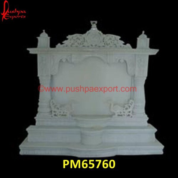 White Stone Pooja Mandir For Home PM65760 marble temple for house,marble temple in home,marble temple mandir,marble temple online,marble temple with door,marble wall mandir,pooja ghar marble,pooja room marble,pooja room wi.jpg