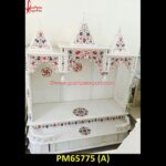 Pooja Room Mandir Of White Marble