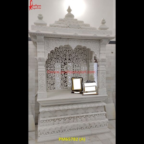 Carving White Marble Stone Pooja Temple PM65782 (A) marble mandir,marble mandir for home,marble temple,marble temple home,stone temple,5 feet marble temple,best marble temple for home,big marble mandir,big marble temple,big marble t.jpg